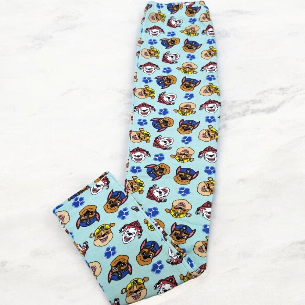Pepco Full length Soft Cotton stretchy Paw Patrol Prints leggings Skinny  NWOT